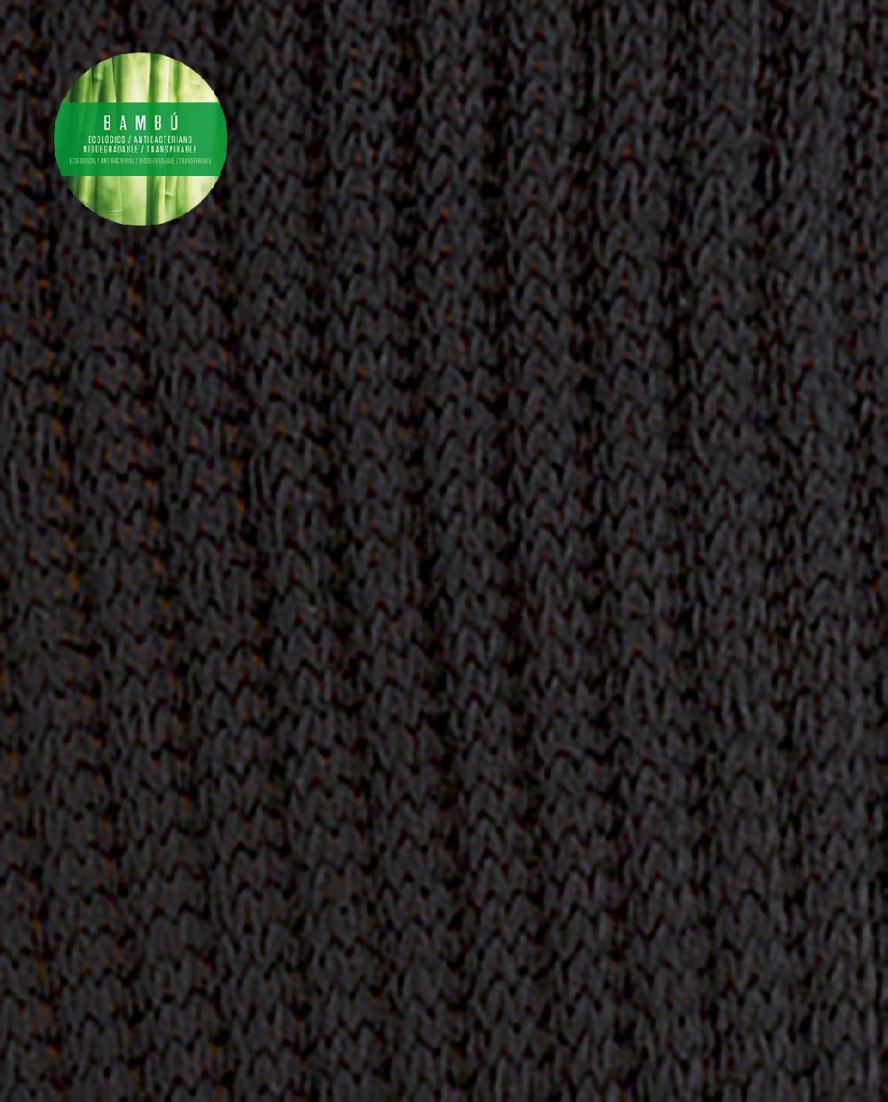 Punto Blanco Calcetines De Bambú Y Viscosa Con Puño Canalé