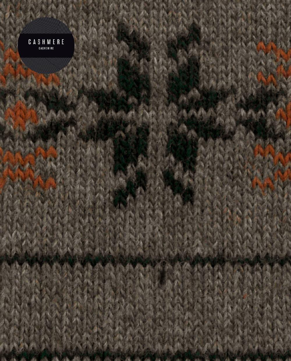 Punto Blanco Calcetines De Cashmere/lana - Cenefa Y Listas