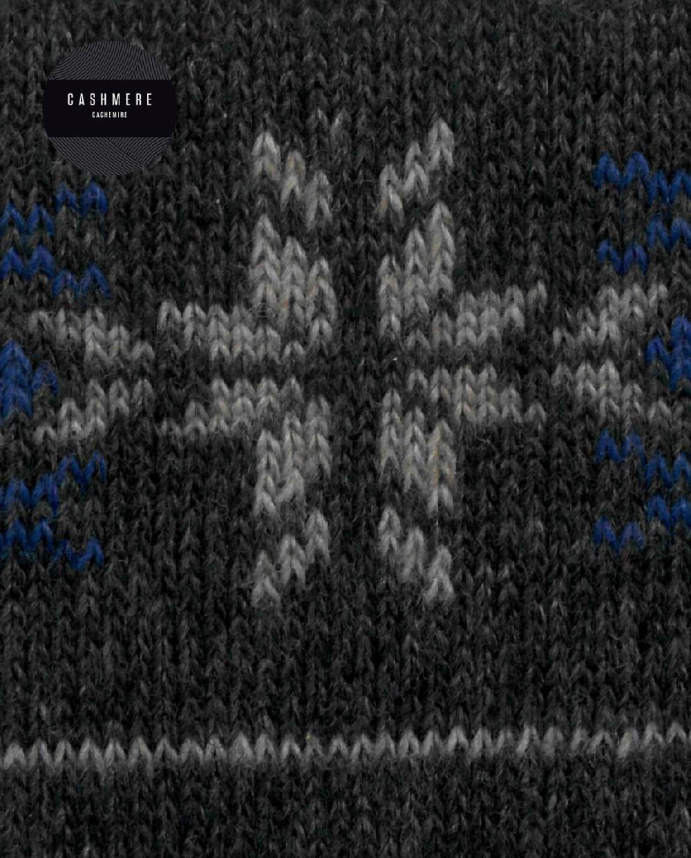 Punto Blanco Calcetines De Cashmere/lana - Cenefa Y Listas