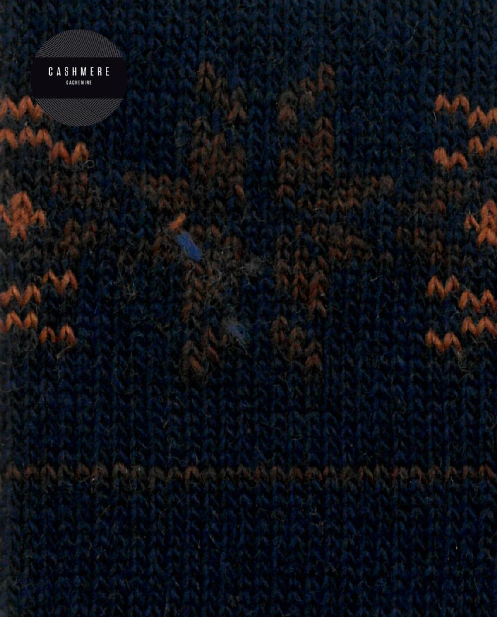 Punto Blanco Calcetines De Cashmere/lana - Cenefa Y Listas