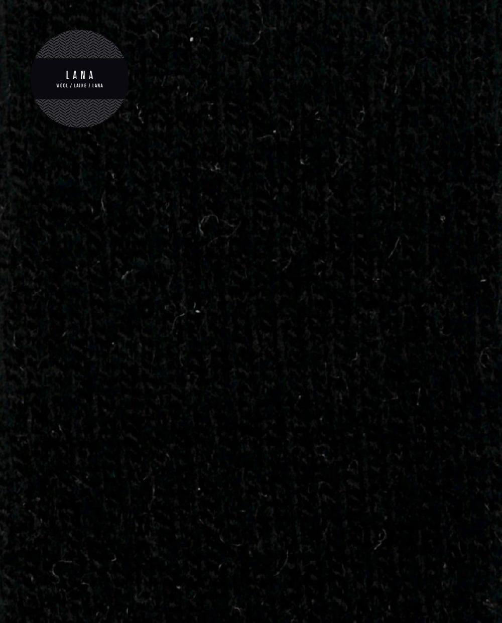 Punto Blanco Calcetines De Cashmere/lana Lisos Con Puño Roulé