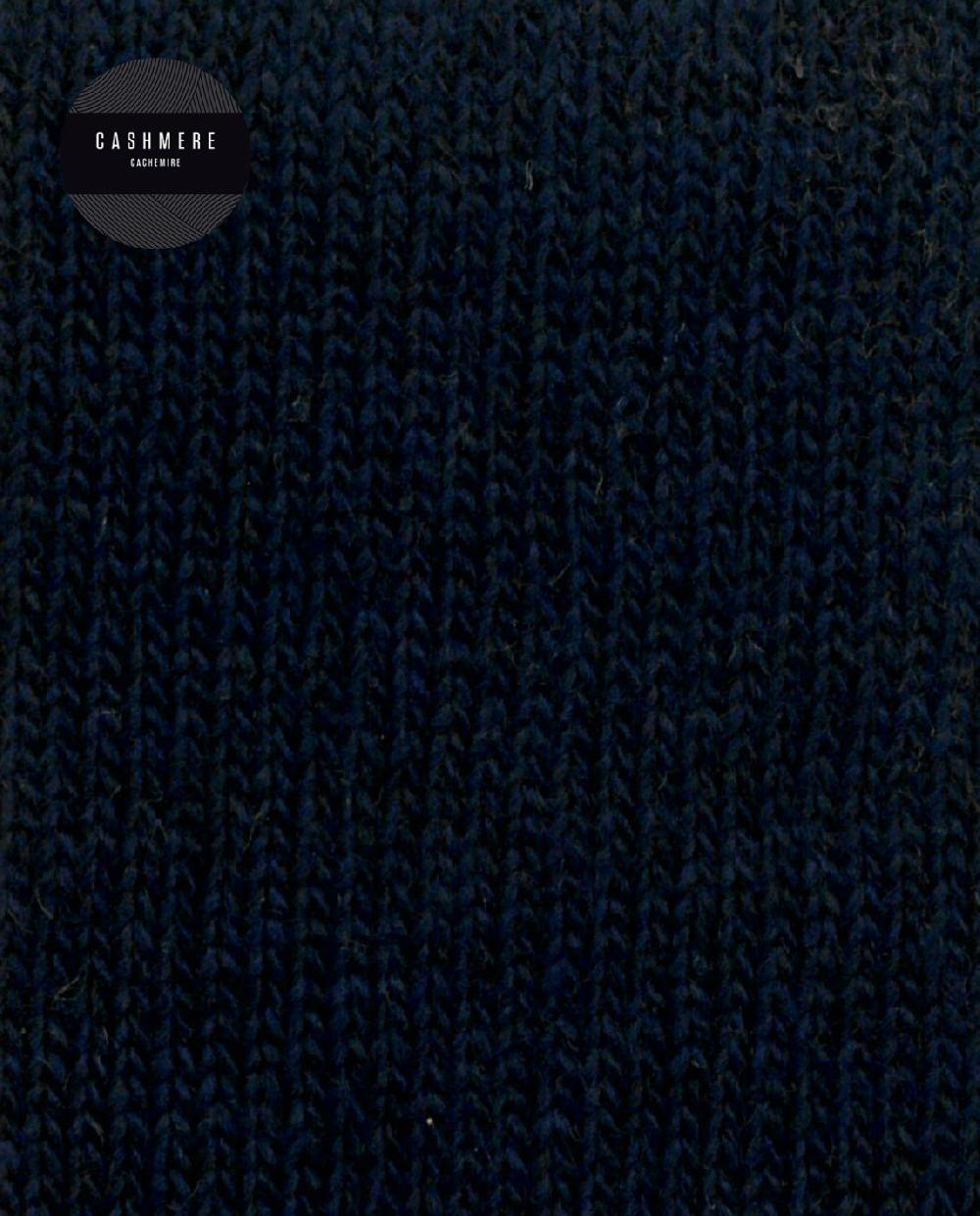 Punto Blanco Calcetines De Cashmere/lana - Lisos - Puño Roulé