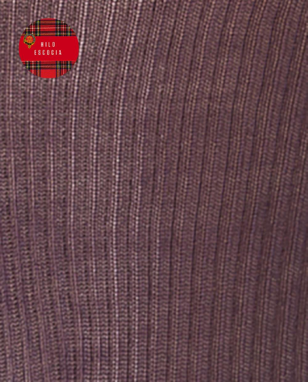 Punto Blanco Calcetines De Hilo De Escocia De Canalé