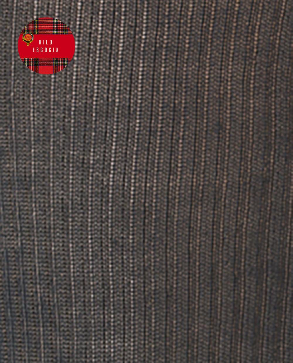 Punto Blanco Calcetines De Hilo De Escocia De Canalé