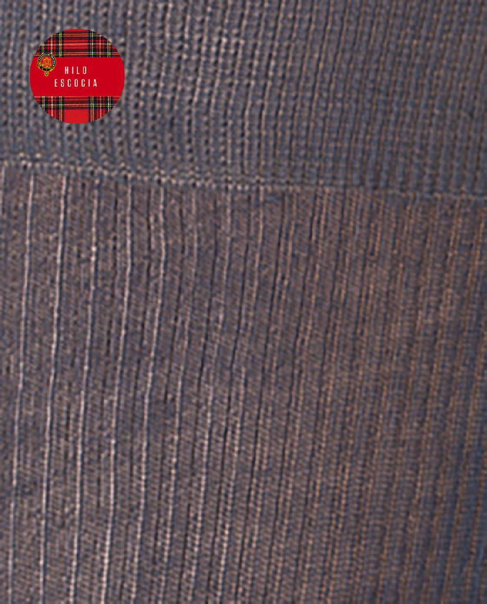 Punto Blanco Calcetines De Hilo De Escocia De Canalé