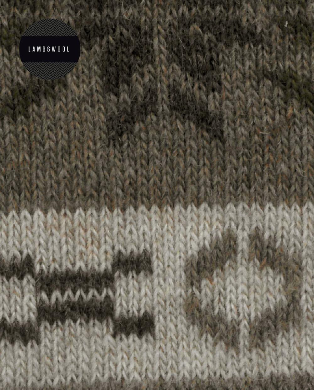 Punto Blanco Calcetines De Lambswool - Cenefa Nórdica