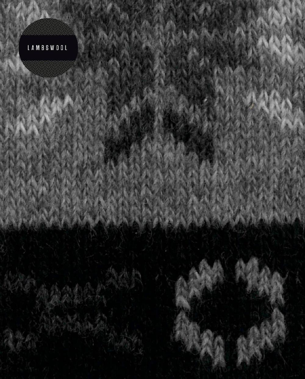 Punto Blanco Calcetines De Lambswool - Cenefa Nórdica