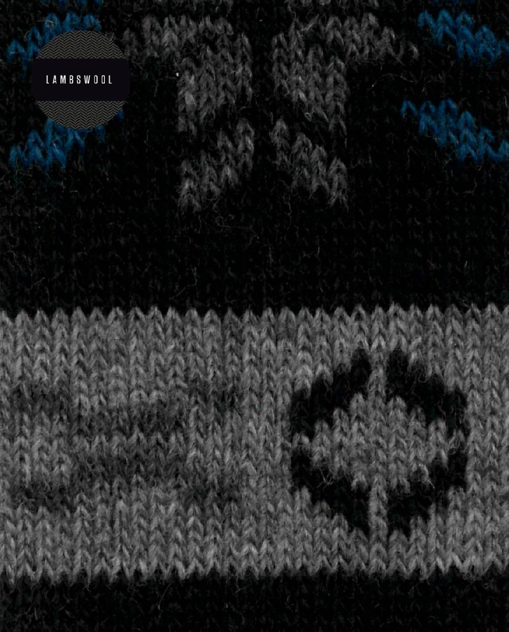 Punto Blanco Calcetines De Lambswool - Cenefa Nórdica