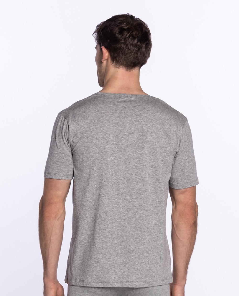 Punto Blanco Camiseta Cuello Redondo De Algodón Orgánico Ecologix