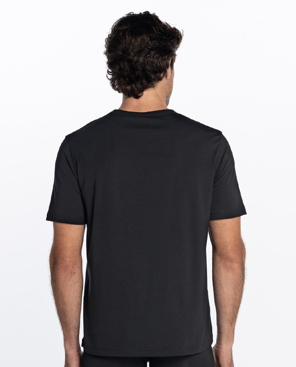 Punto Blanco Camiseta De Algodón Supima Y Micromodal - Luxury