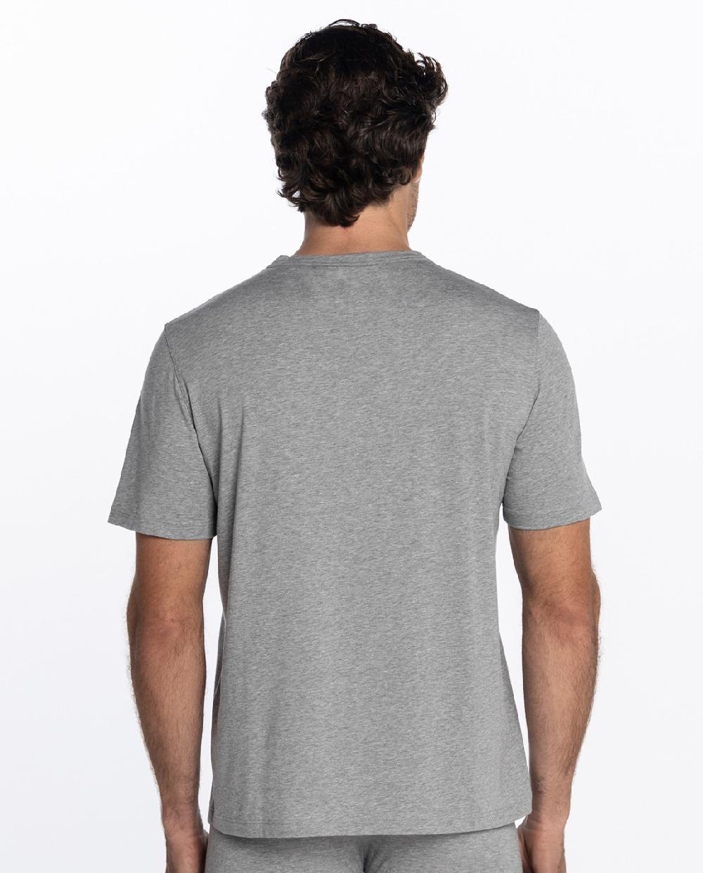 Punto Blanco Camiseta De Algodón Supima Y Micromodal - Luxury