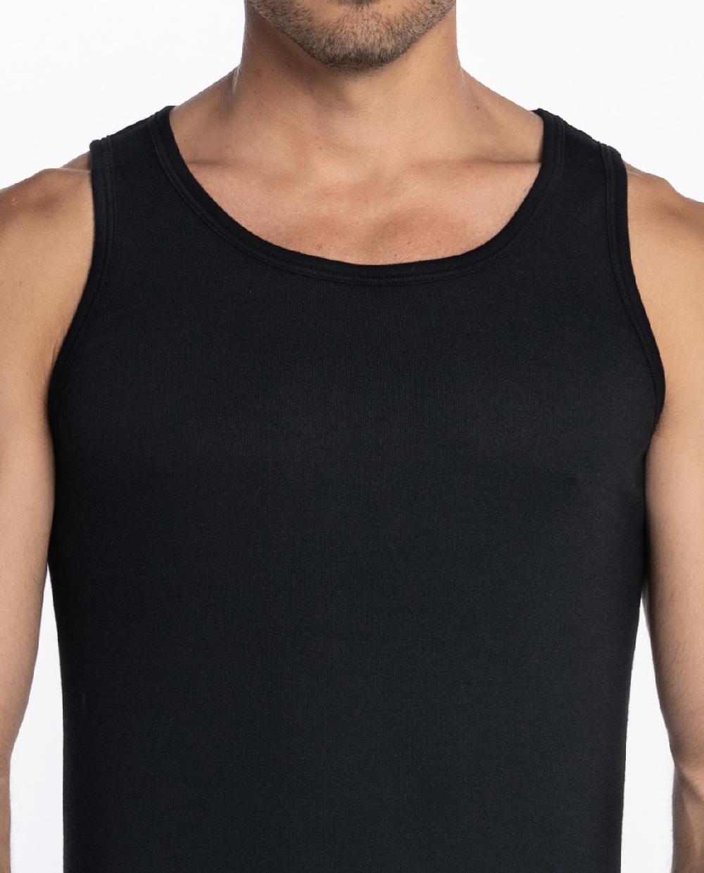 Punto Blanco Camiseta De Algodón Supima Y Micromodal - Luxury