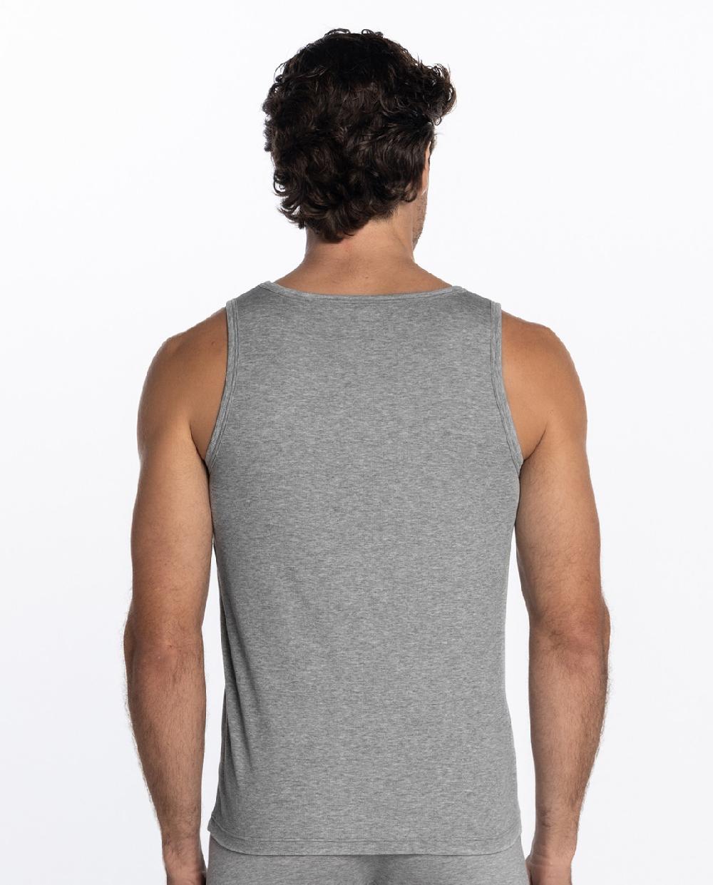 Punto Blanco Camiseta De Algodón Supima Y Micromodal - Luxury