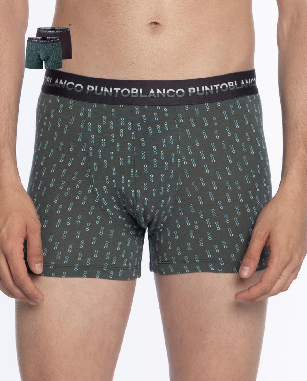 Punto Blanco Pack De 2 Bóxers De Bambú Y Algodón Treetop