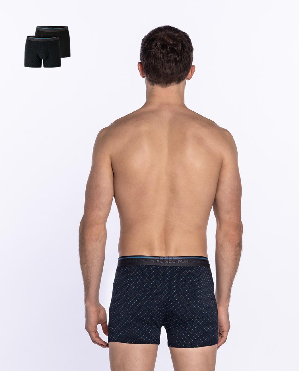 Punto Blanco Pack De 2 Bóxers De Modal Y Algodón Rainy