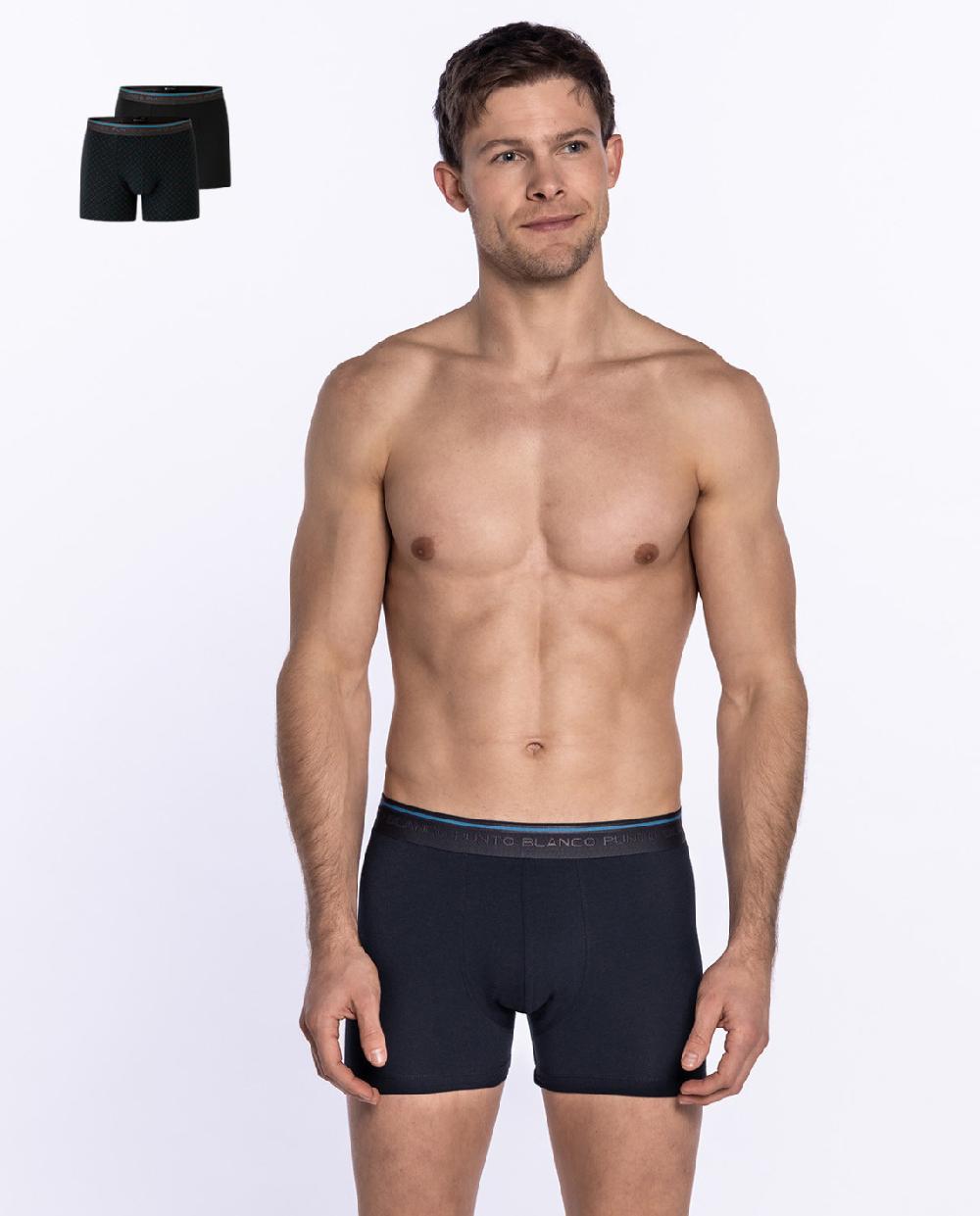 Punto Blanco Pack De 2 Bóxers De Modal Y Algodón Rainy