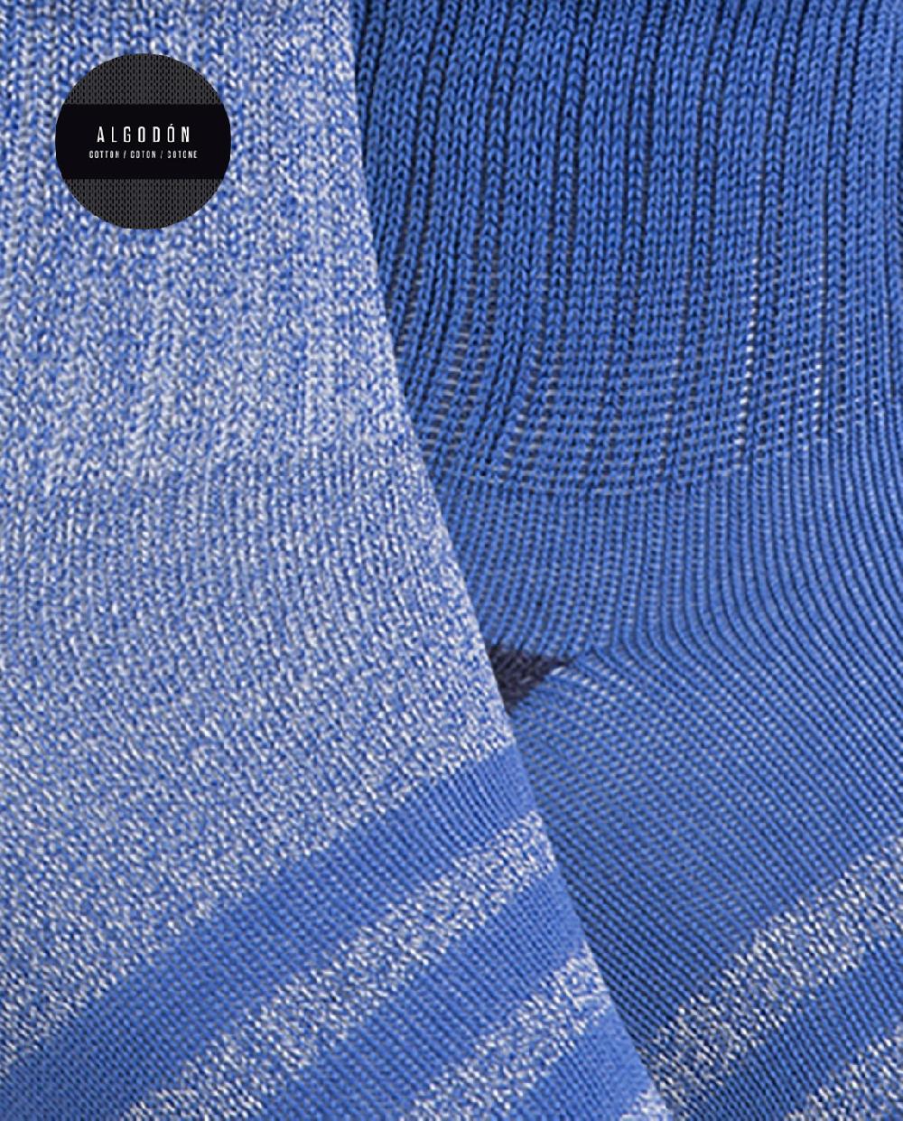 Punto Blanco Pack De 2 Calcetines De Algodón Deportivos - Rayas