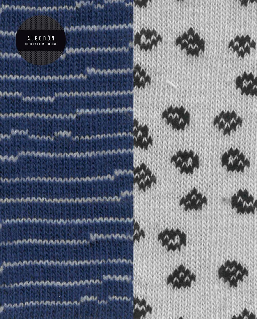 Punto Blanco Pack De 2 Calcetines De Algodón - Fantasía