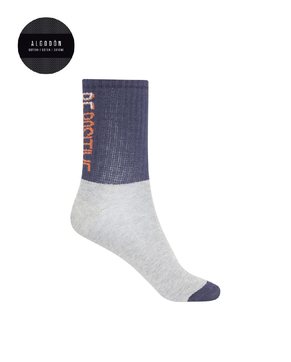 Punto Blanco Pack De 2 Calcetines De Algodón Fantasía - Puño Americano