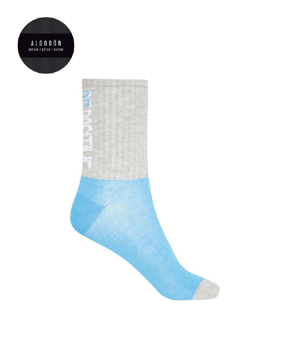 Punto Blanco Pack De 2 Calcetines De Algodón Fantasía - Puño Americano