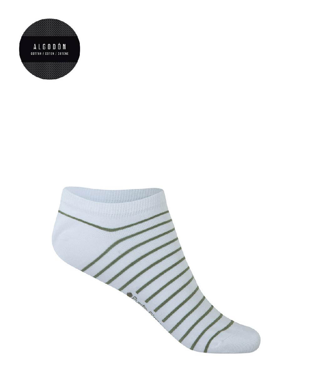 Punto Blanco Pack De 2 Calcetines De Algodón - Rayas Y Lunares