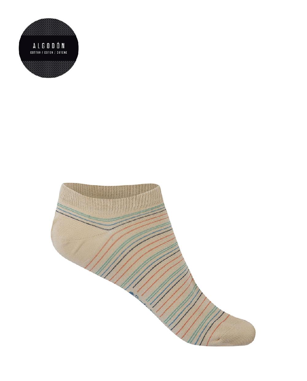 Punto Blanco Pack De 2 Pares De Calcetines De Algodón - Lunares Y Rayas