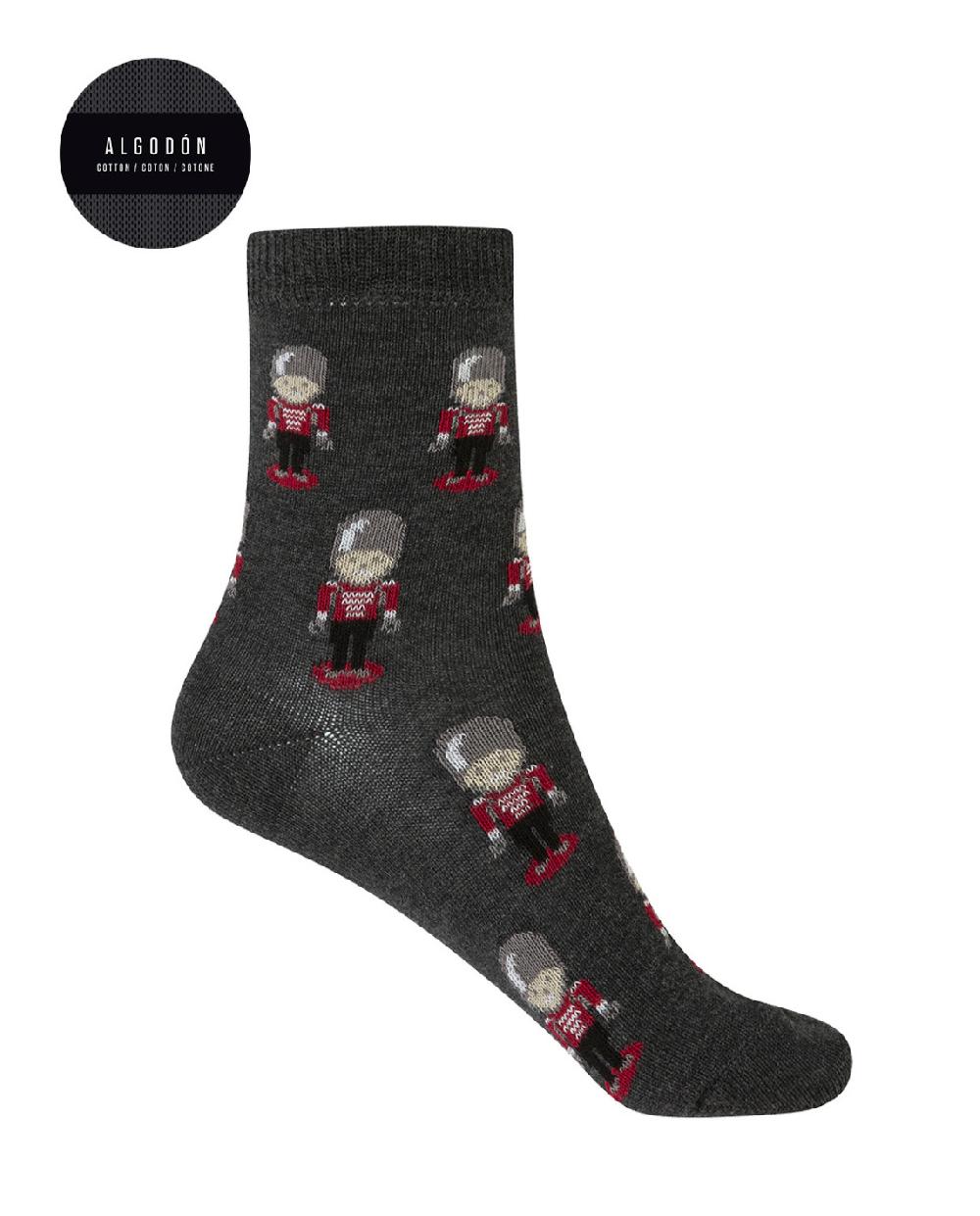 Punto Blanco Pack De 2 Pares De Calcetines De Algodón - Soldados Y Rayas