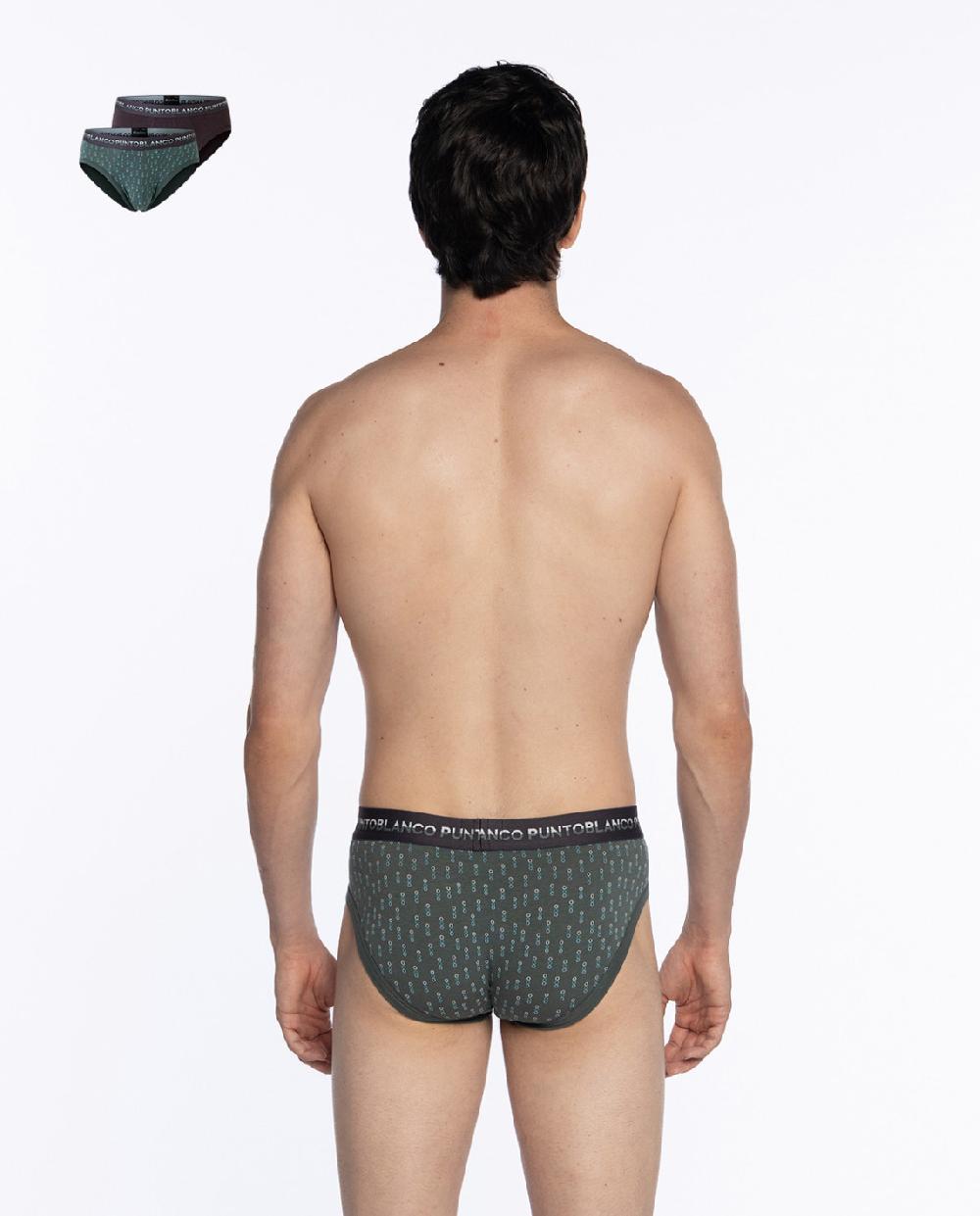 Punto Blanco Pack De 2 Slips De Bambú Y Algodón Treetop