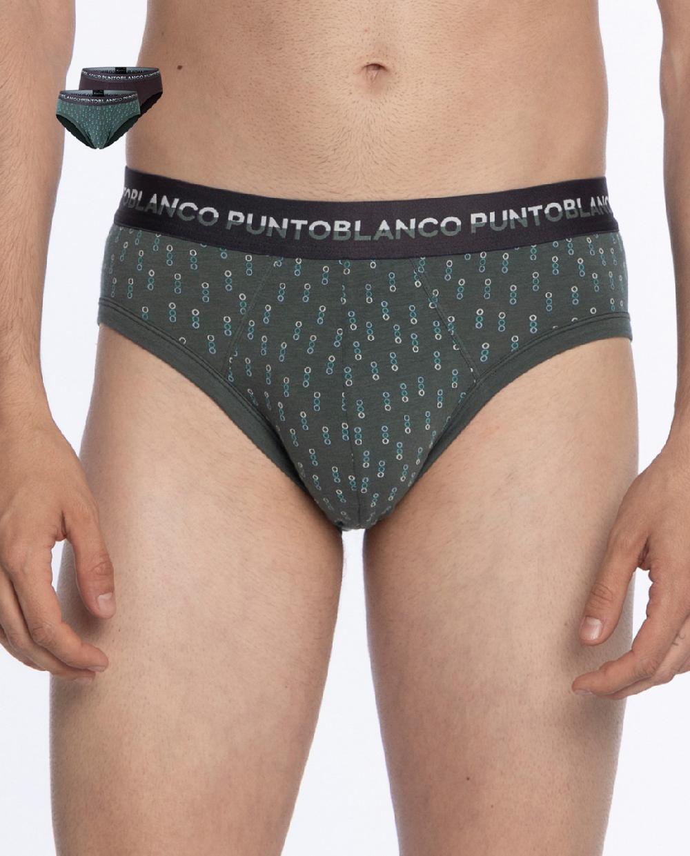 Punto Blanco Pack De 2 Slips De Bambú Y Algodón Treetop