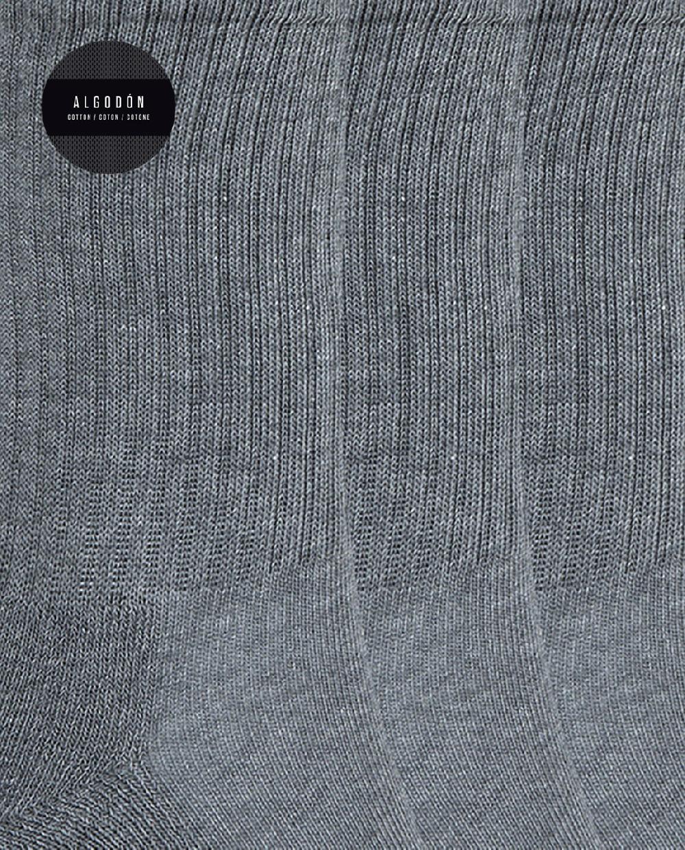 Punto Blanco Pack De 3 Calcetines De Alg Sport Con Puño Americano - Basix