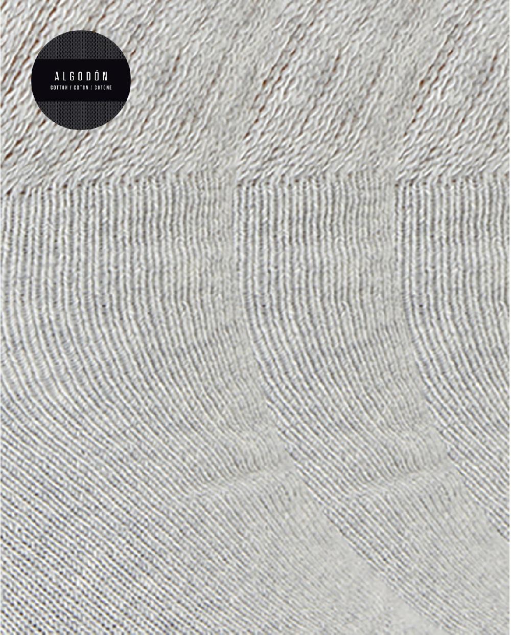 Punto Blanco Pack De 3 Calcetines De Alg Sport Con Puño Americano - Basix