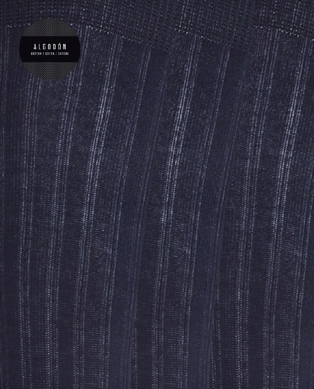 Punto Blanco Pack De 3 Calcetines De Algodón De Canalé - Basix