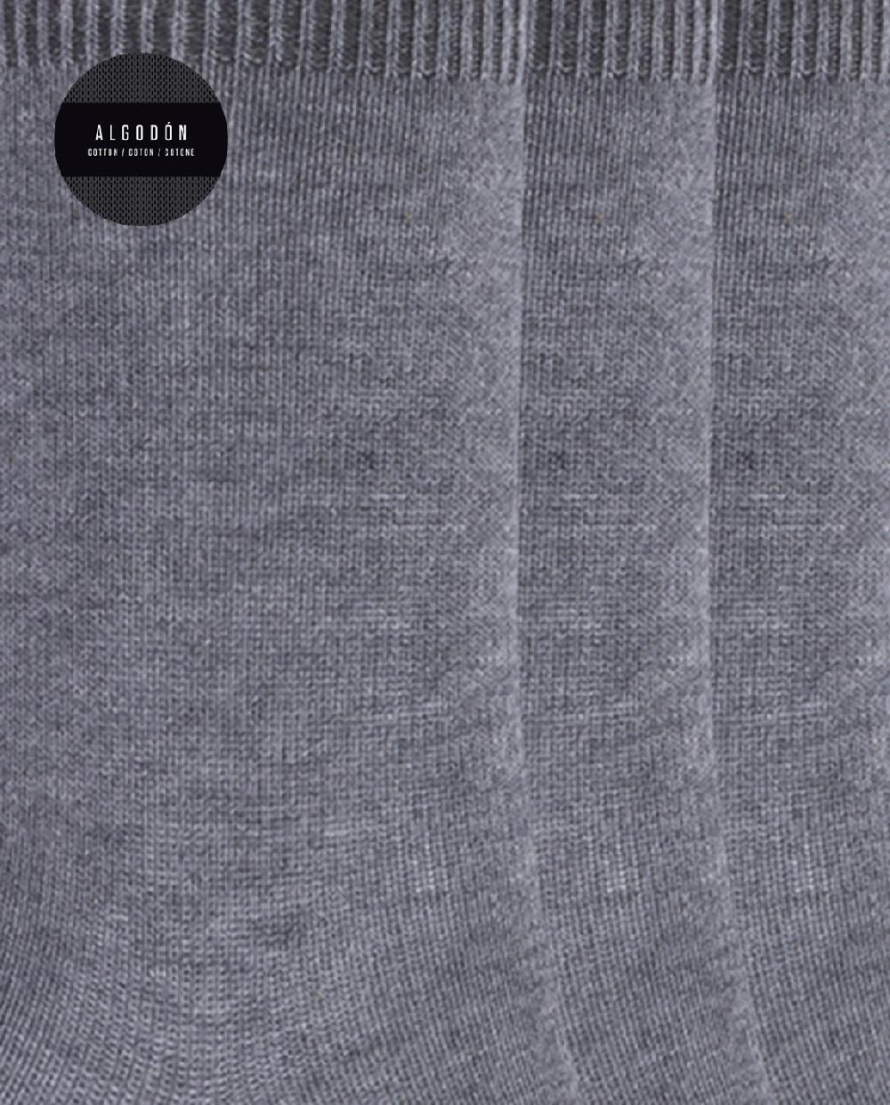 Punto Blanco Pack De 3 Calcetines De Algodón Lisos - Basix