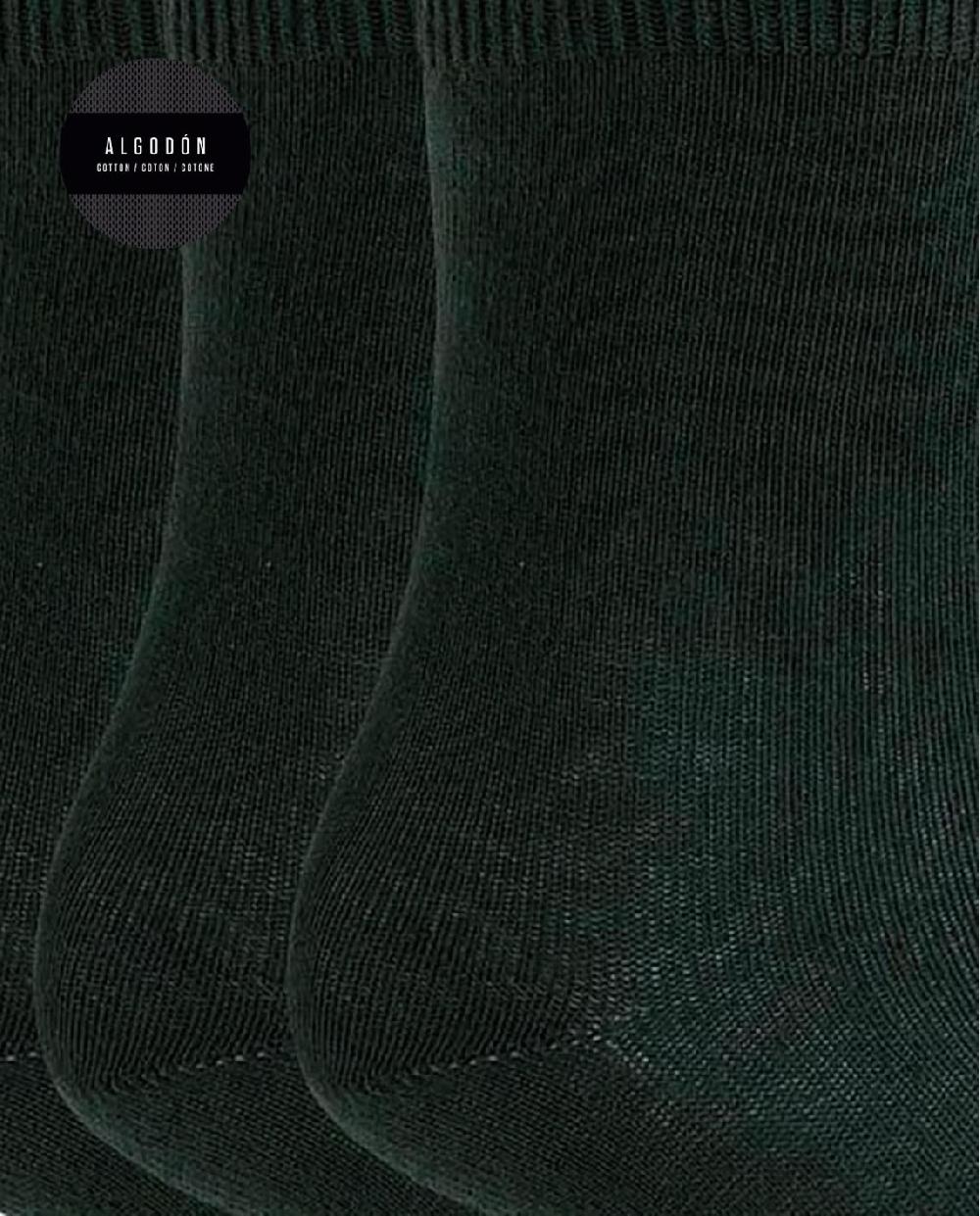 Punto Blanco Pack De 3 Calcetines De Algodón Lisos - Basix