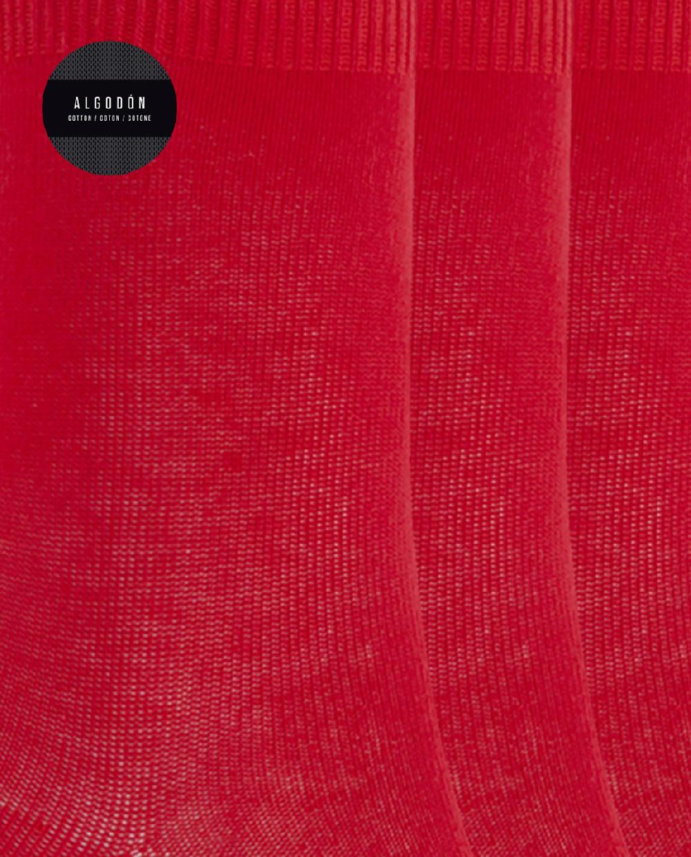 Punto Blanco Pack De 3 Calcetines De Algodón Lisos - Basix