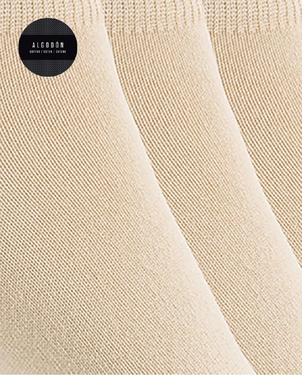 Punto Blanco Pack De 3 Calcetines De Algodón Lisos - Basix