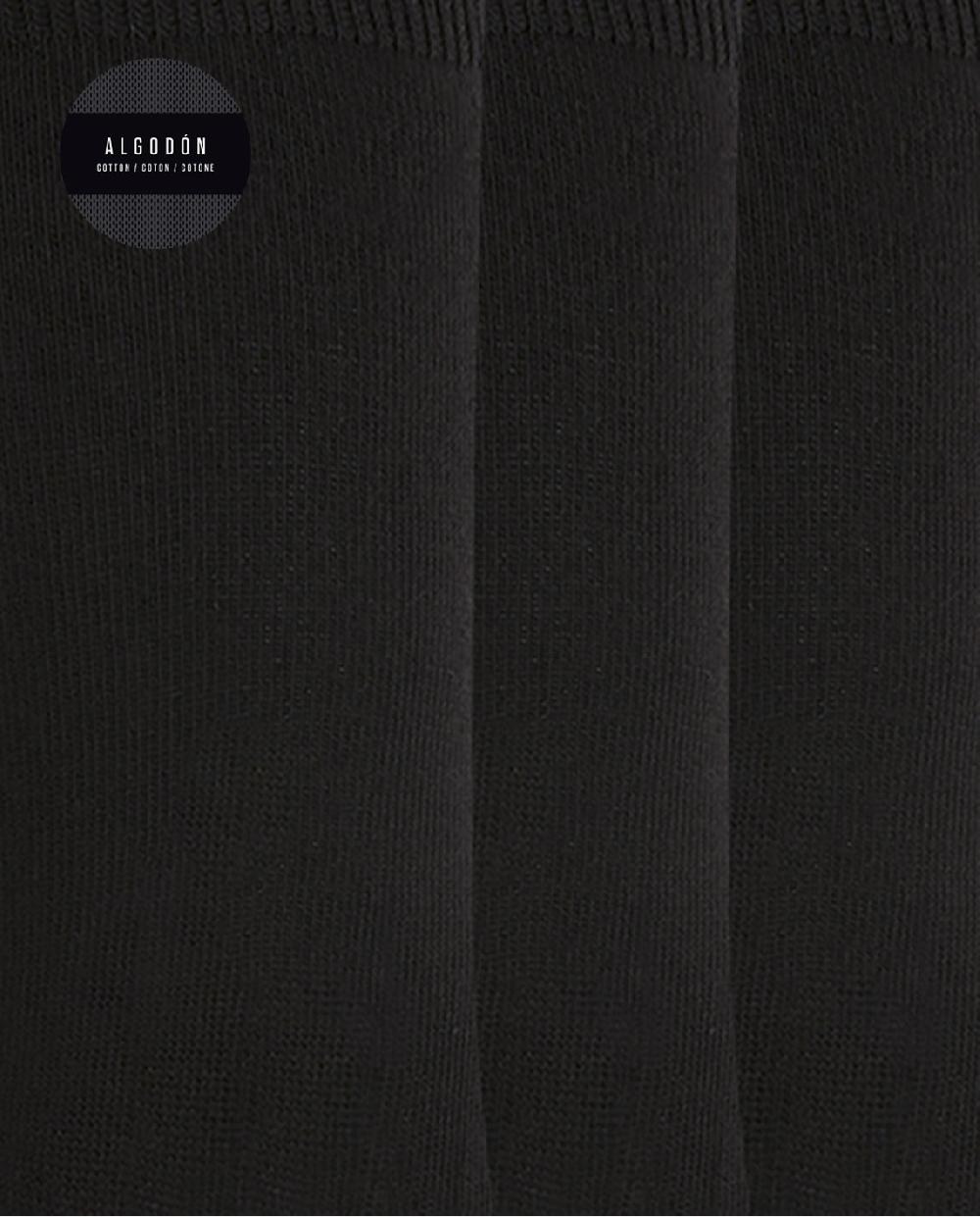 Punto Blanco Pack De 3 Calcetines De Algodón Lisos - Basix