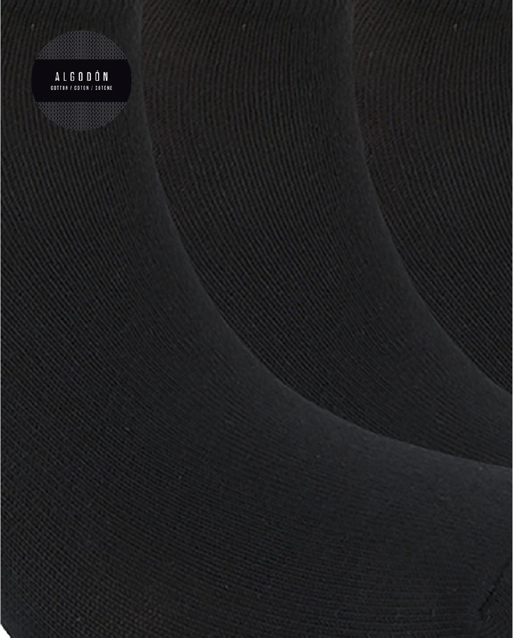 Punto Blanco Pack De 3 Calcetines De Algodón Lisos - Basix