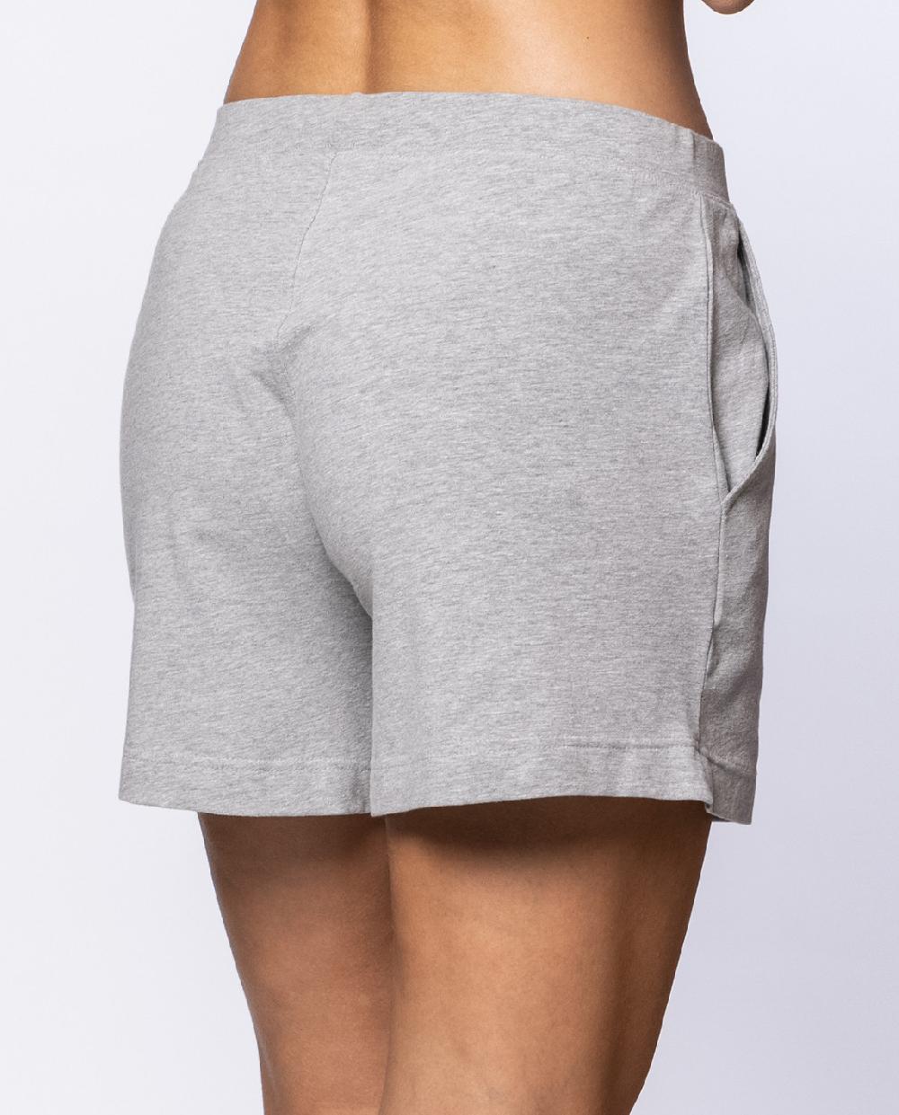 Punto Blanco Pantalón Corto De Algodón Elástico Basix