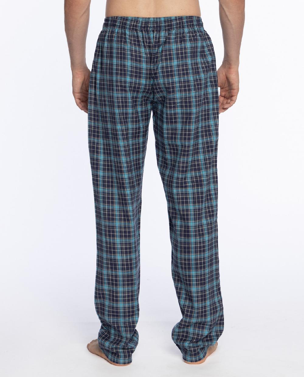 Punto Blanco Pantalón Largo De Viella En Algodón Basix