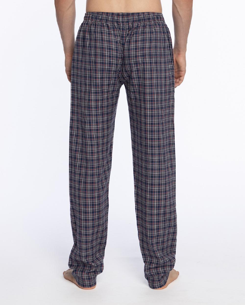 Punto Blanco Pantalón Largo De Viella En Algodón Basix