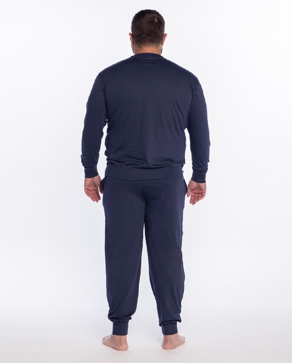 Punto Blanco Pijama Largo De Algodón Orgánico Organix