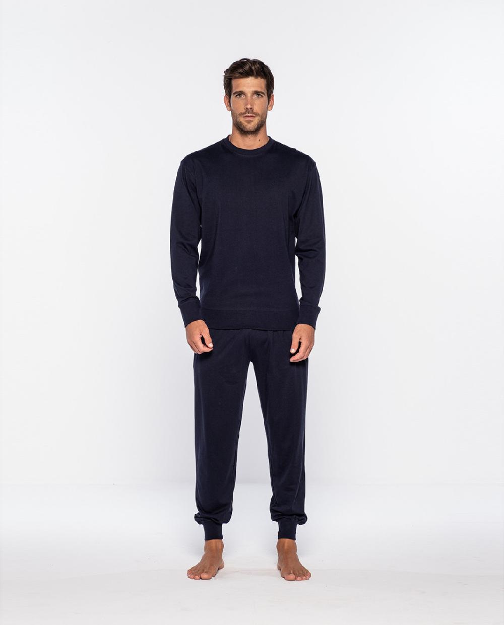 Punto Blanco Pijama Largo De Algodón Orgánico Organix