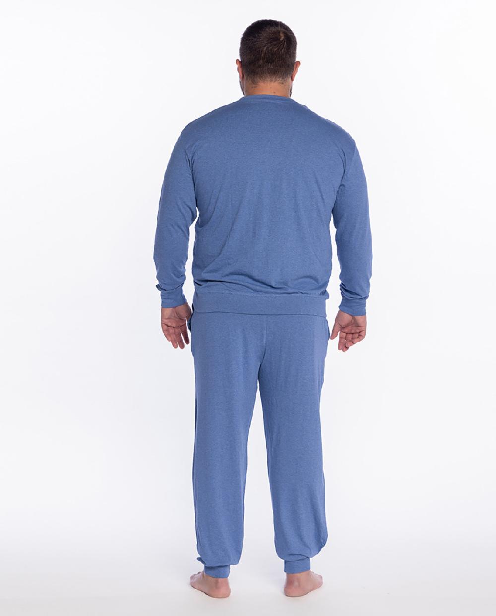 Punto Blanco Pijama Largo De Algodón Orgánico Organix