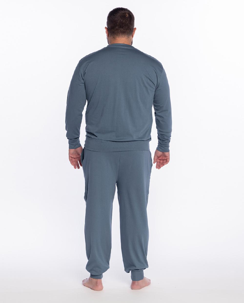 Punto Blanco Pijama Largo De Algodón Orgánico Organix