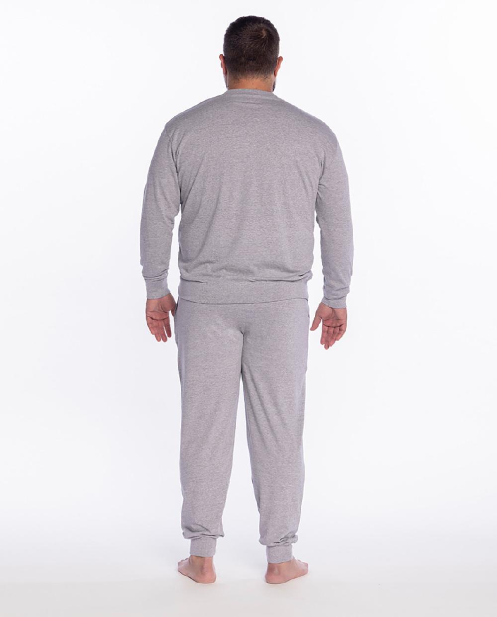 Punto Blanco Pijama Largo De Algodón Orgánico Organix