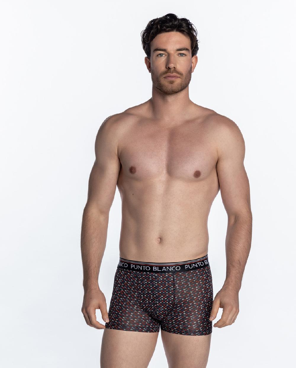 punto blanco Bóxer de microfibra Tromso