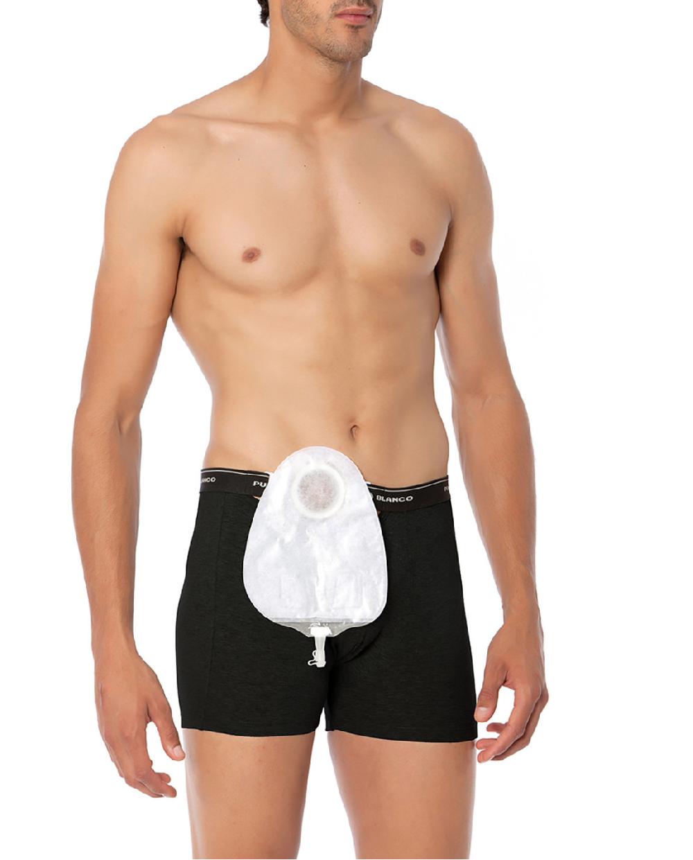 punto blanco Bóxer Ostomy