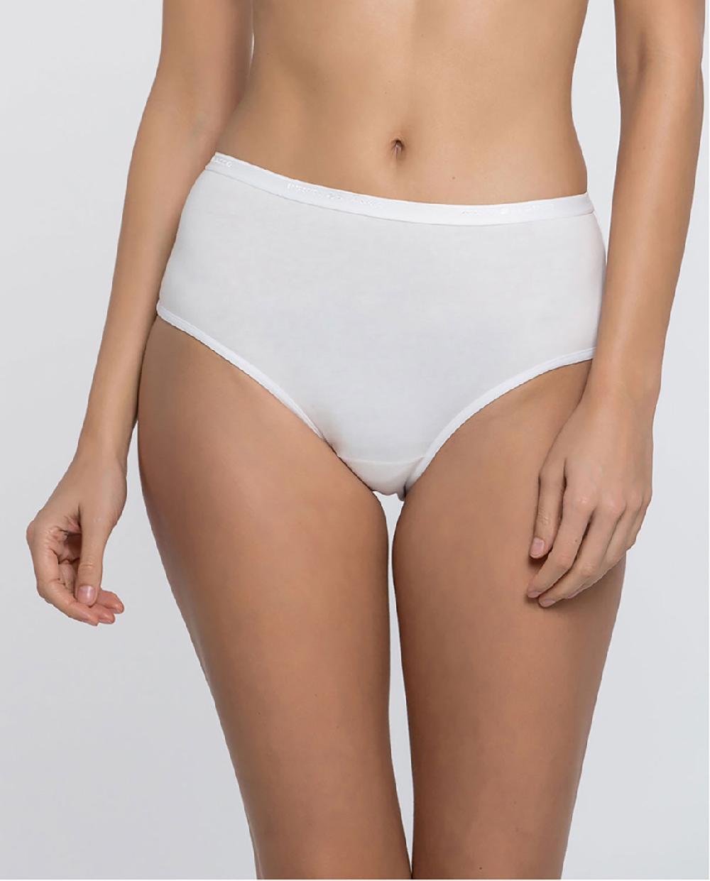 punto blanco Brief alto Basix