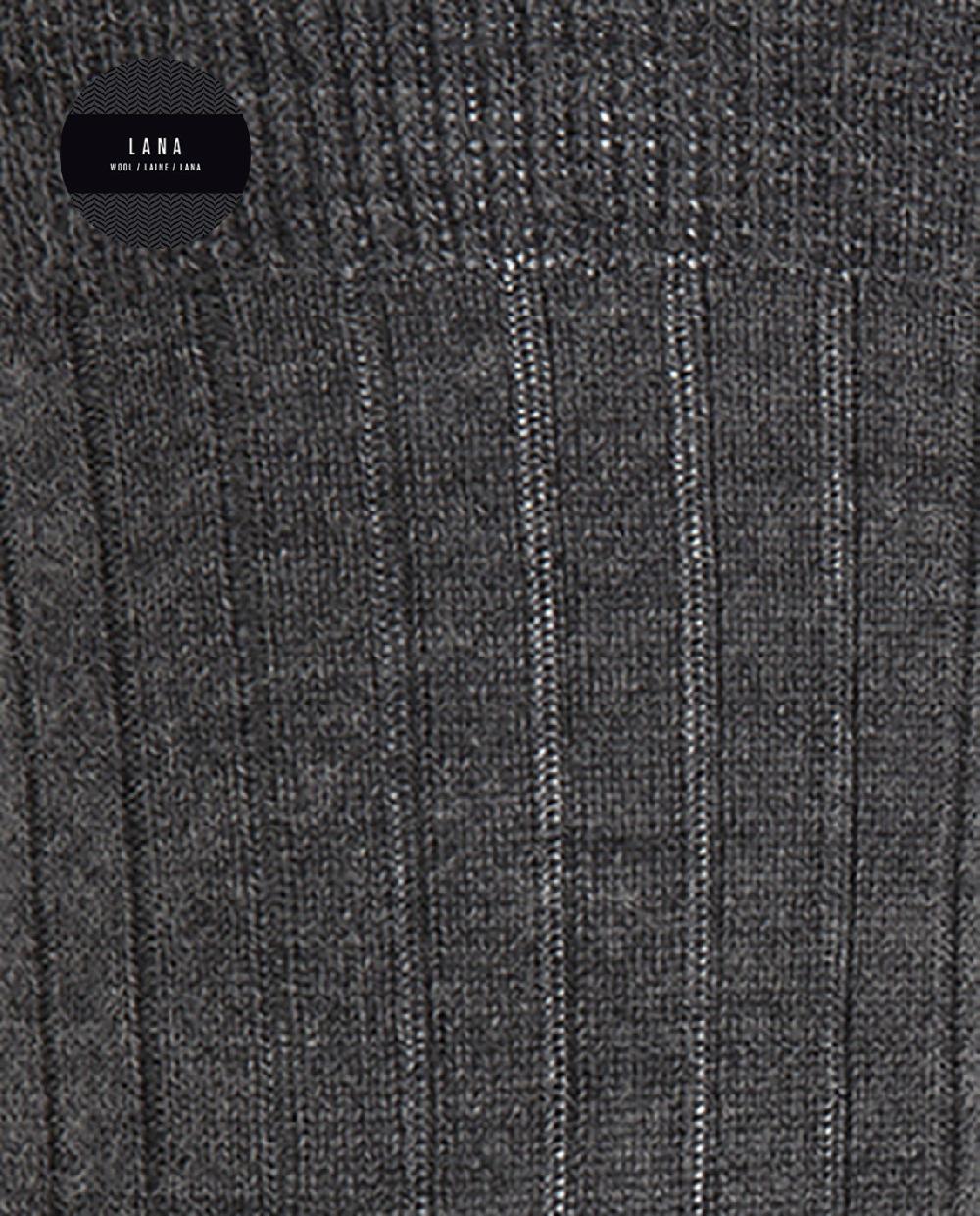 Punto Blanco Calcetines 100% Lana De Canalé